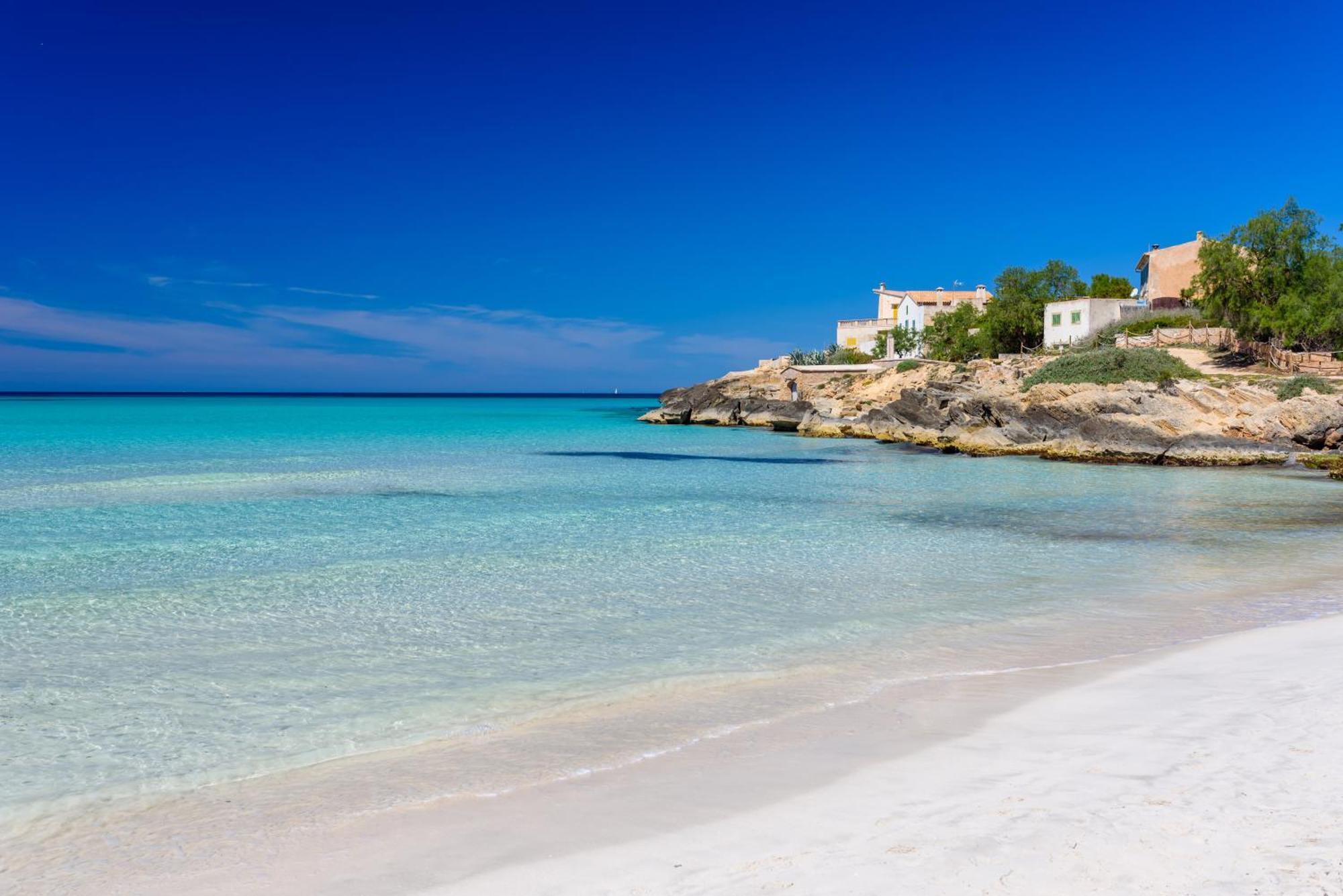 Traumhafte Finca am Es Trenc Ses Covetes Exterior foto