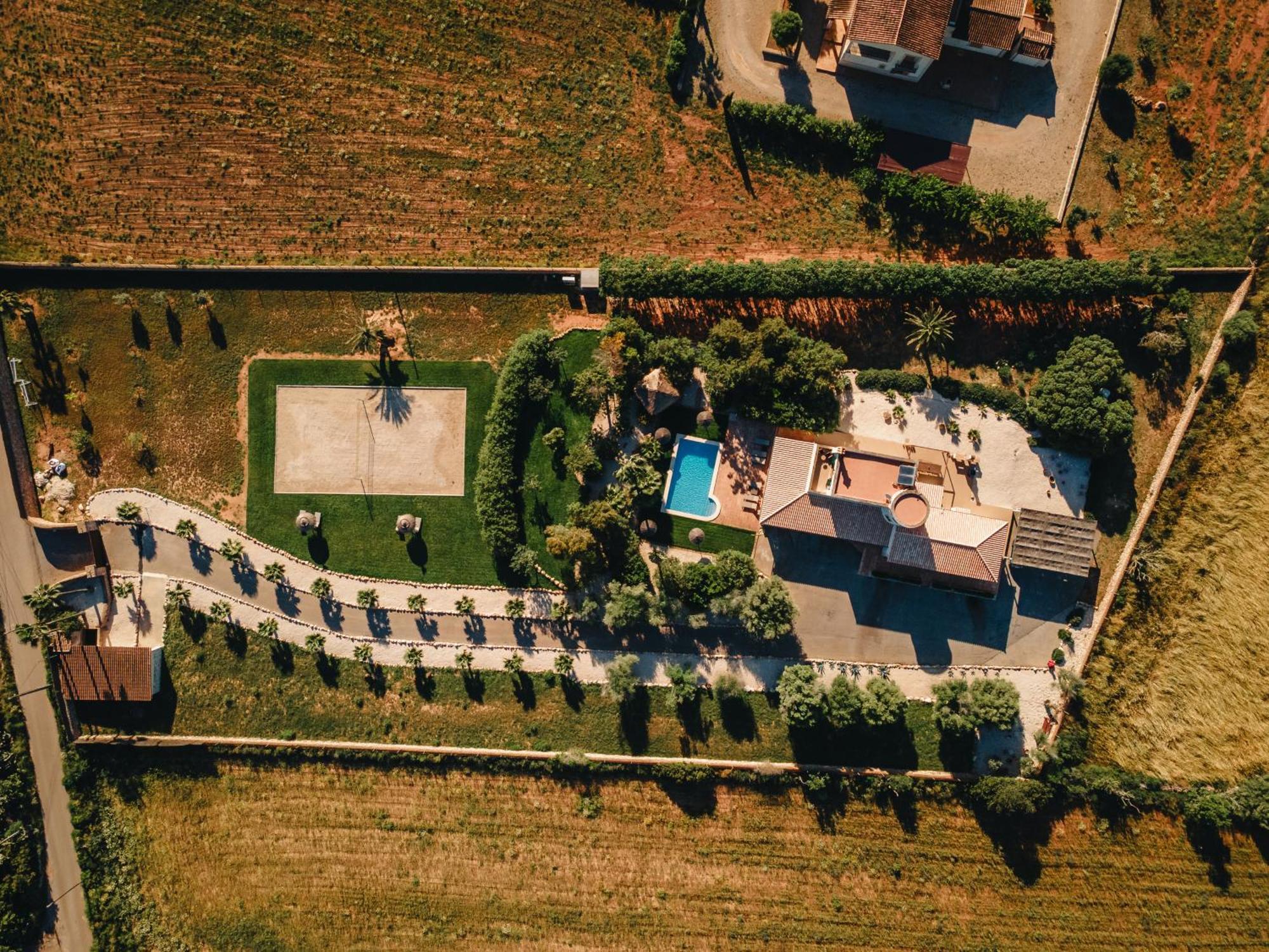 Traumhafte Finca am Es Trenc Ses Covetes Exterior foto