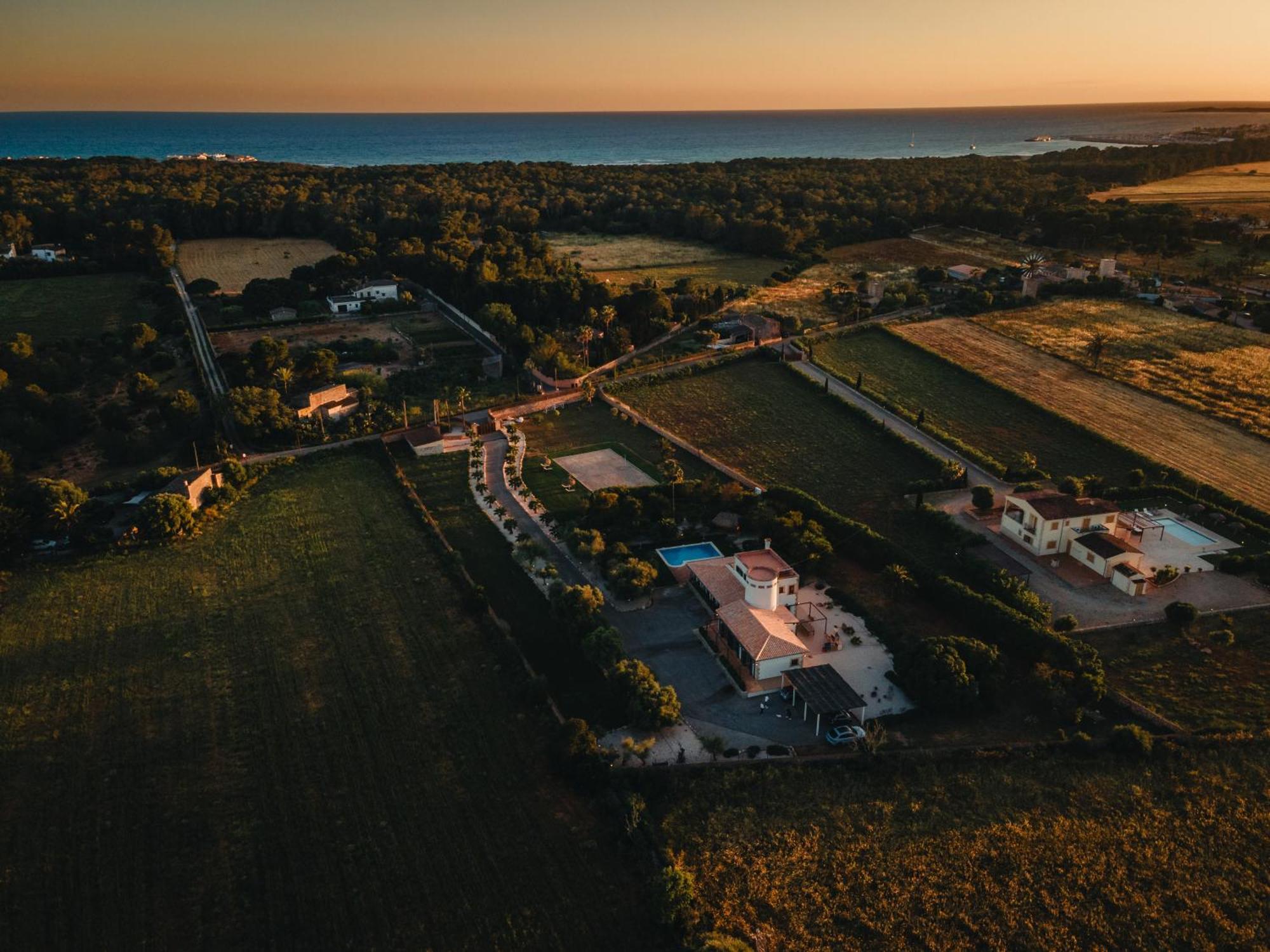Traumhafte Finca am Es Trenc Ses Covetes Exterior foto